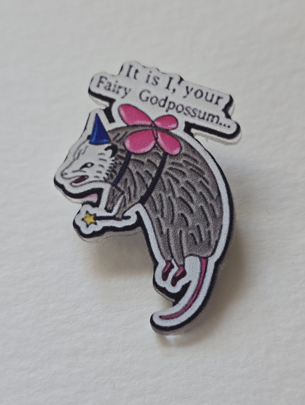 Fairy Godpossum Pin